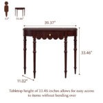 Solid Wood Console Table for Classic and Modern - Image 6