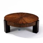Solid Wood Coffee Table with Natural Finish - Image 3
