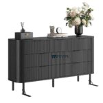 7 Drawer Double Dresser with Wide Design for Indian Bedrooms - Image 5