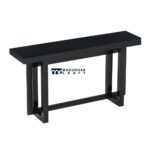Extra Long Console Table with Wooden Top for Modern Entryway Spaces - Image 5