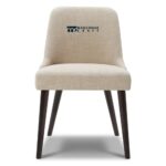 Solid Wood Upholstered Side Chairs for Dining with Comfortable Cushion Seating – Set of Two - Image 10