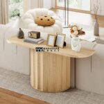 Wooden Console Table for Entryway and Hallway Use