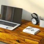 Solid Wood Writing Desk with 2 Drawers – Modern Home Study & Office Table - Image 2