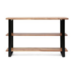 Solid Wood Top Console Table for Entryway, Living Room and Hallway Spaces - Image 2