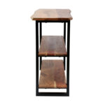 Solid Wood Top Console Table for Entryway, Living Room and Hallway Spaces - Image 3