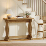 Classic Wooden Console Table for Entryway, Living Room and Hall Passage - Image 3