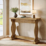 Classic Wooden Console Table for Entryway, Living Room and Hall Passage - Image 2