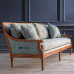 Solid Wood Casual Sofa with Comfortable Seating for Living Room - Image 3