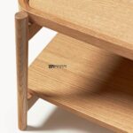 Solid Wood Coffee Table Light Finish - Image 2