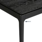 Solid Wood Study Table with Drawer – Black Finish - Image 4