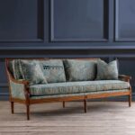 Solid Wood Casual Sofa with Comfortable Seating for Living Room - Image 2