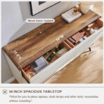 Solid Sheesham Wood Chest with 6 Drawers – Spacious Bedroom Organiser Unit - Image 3