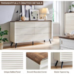 Solid Sheesham Wood Chest with 6 Drawers – Spacious Bedroom Organiser Unit - Image 6