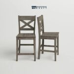 Handcrafted Hardwood Bar Stools for Kitchen Counters and Dining Spaces - Image 3