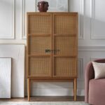 Solid Wood Accent Cabinet for Stylish and Functional
