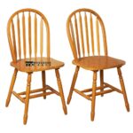 Solid Wood Side Chairs with Strong Build and Timeless Design – Set of Two - Image 4