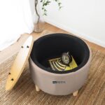 Minimalist Acacia Wood Coffee Table with Durable MDF Veneer Finish - Image 4