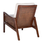 Top Grain Leather Armchair with Solid Wood Frame for Living & Lounge Spaces - Image 3
