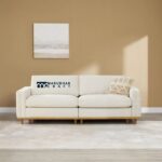 Modular Sofa with Strong Solid Wood Legs