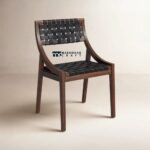 Leather Dining Chair with Cushioned Comfort and Elegant Modern Design - Image 4