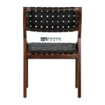 Leather Dining Chair with Cushioned Comfort and Elegant Modern Design - Image 6