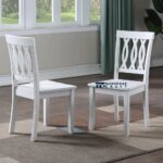 Solid Wood Side Chairs with Durable Construction and Classic Design – Set of Two