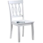 Solid Wood Side Chairs with Durable Construction and Classic Design – Set of Two - Image 3