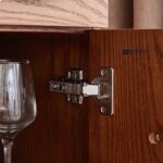 Mid-Century Modern Minimalist Walnut Side Cabinet - Image 5