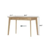 Study Table with Dual Drawers - Image 5