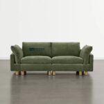 2 Piece Upholstered Modular Sofa with Solid Wood Base - Image 2
