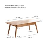 Handcrafted Solid Oak Storage Coffee Table with Dual Smooth-Glide Drawers - Image 3