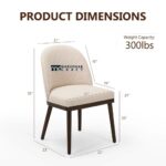 Solid Wood Dining Chairs with Strong Build and Elegant Finish – Set of Two - Image 4