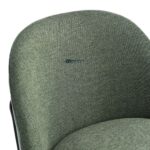 Premium Upholstered Counter Stools with Solid Wood Base - Image 4