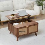 Smart Lift Top Coffee Table with Hidden Storage - Image 3