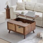 Smart Lift Top Coffee Table with Hidden Storage - Image 4