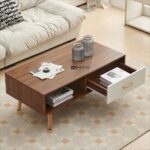 Solid Wood Coffee Table for Living Room with Classic Design - Image 4