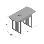 Study Table with Drawer – Classic Home & Office Writing Desk - Image 5