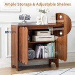 2 Door Accent Bar Cabinet with Storage - Image 3