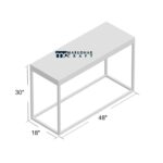 Solid Wood Top Console Table for Entryway and Living Room Use - Image 4