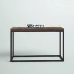 Solid Wood Top Console Table for Entryway and Living Room Use - Image 5