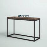 Solid Wood Top Console Table for Entryway and Living Room Use - Image 6