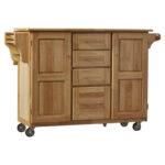 TerraWood Solid Kitchen Cart Trolley - Image 2