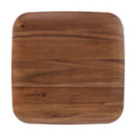 Acacia Mid-Century Side Table in Warm Chestnut - Image 8