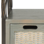 Grey Solid Wood Console Table for Refined Indian Living Spaces - Image 6