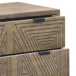 W-4 Premium Solid Sheesham Wood Chest of Drawers with 6 Storage Compartments - Image 4
