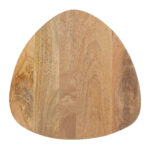 Sheesham Wood Round End Table with Sturdy 3-Leg Base for Living Room - Image 3