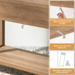 Crafted Natural Oak Console Table for Elegant Indian Homes - Image 4