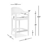 Handcrafted Natural Cane Sitting Stool for Home & Mud House Aesthetic - Image 5