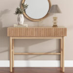Solid Wood Console Table for Peaceful and Timeless
