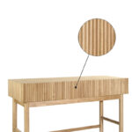 Handcrafted Sheesham Wood Console Table for Living Room & Entryway - Image 3